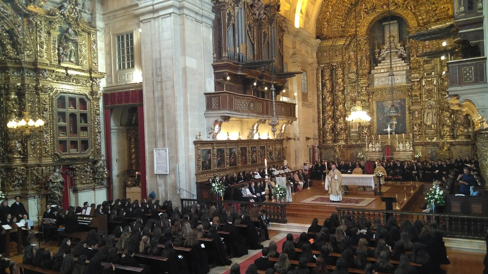 Missa cristã gravada ao vivo